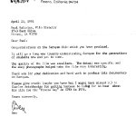 Letters & Comments