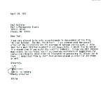Letters & Comments