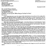 Letters & Comments